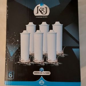 6 pack Jura capresso clearly blue water filters (1)